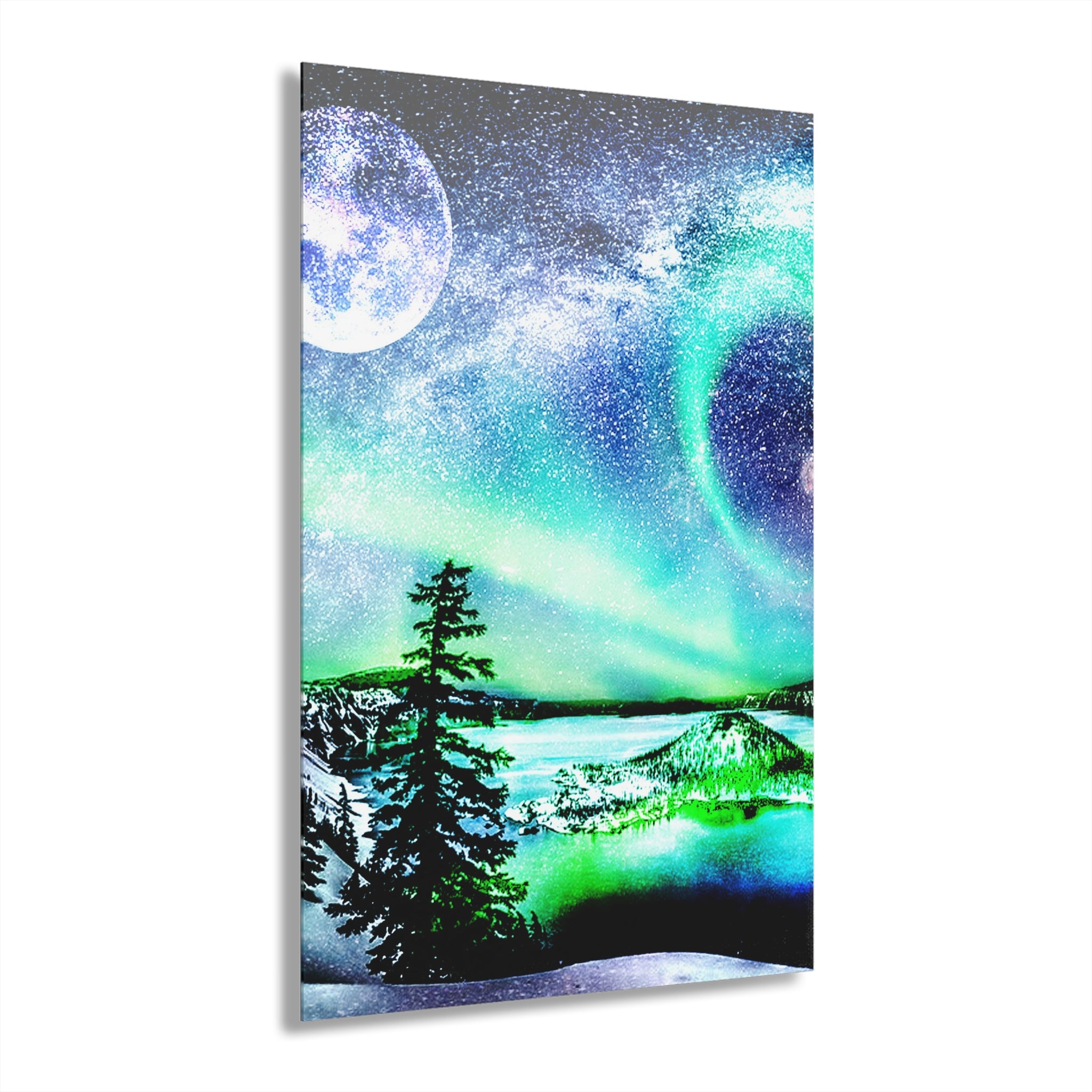 Katerina's Noel Yule Night Dreams Acrylic Prints (French Cleat)