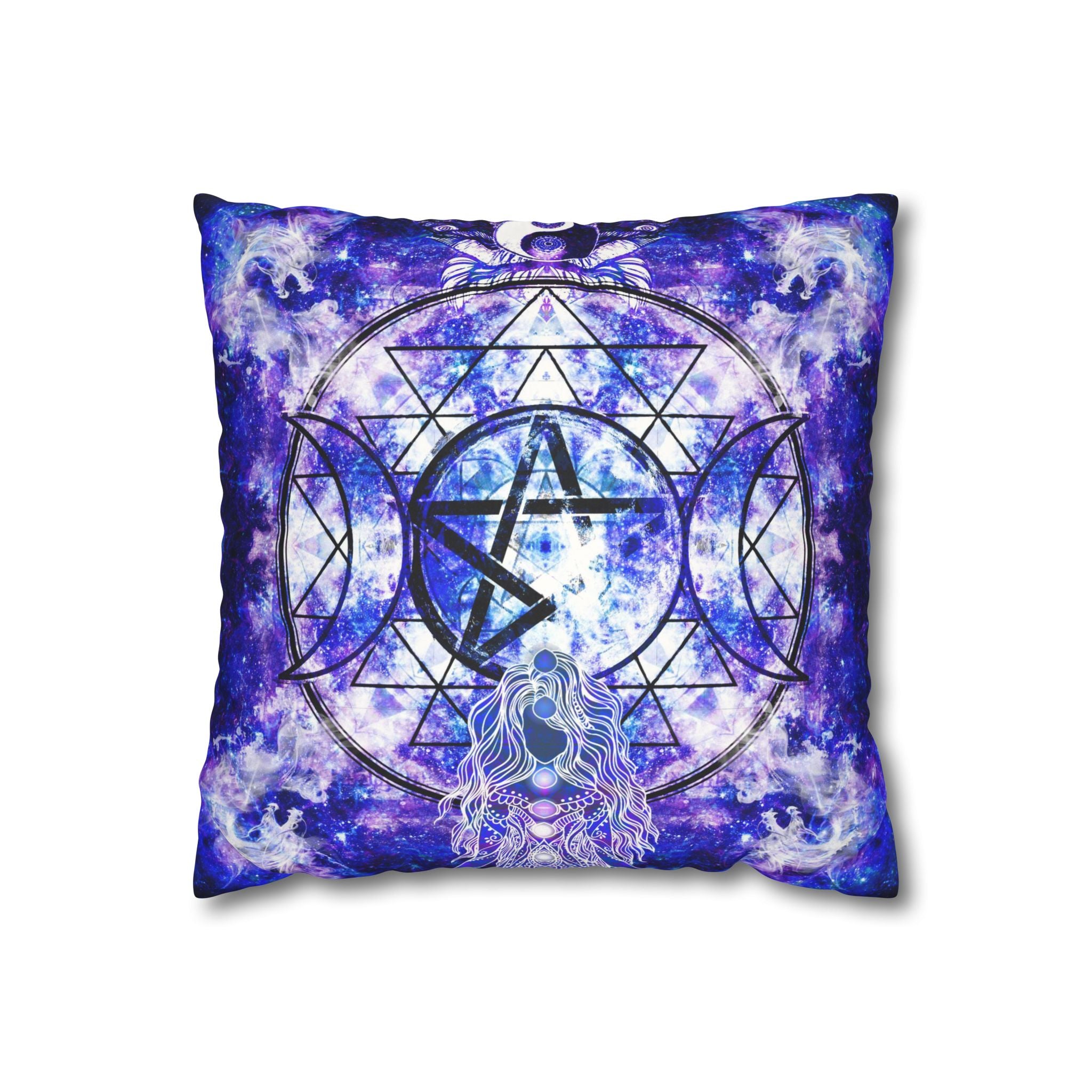 AmenJins Katerinas Magical Dracularian Dragoness AwakeningMeditations Pillowcase