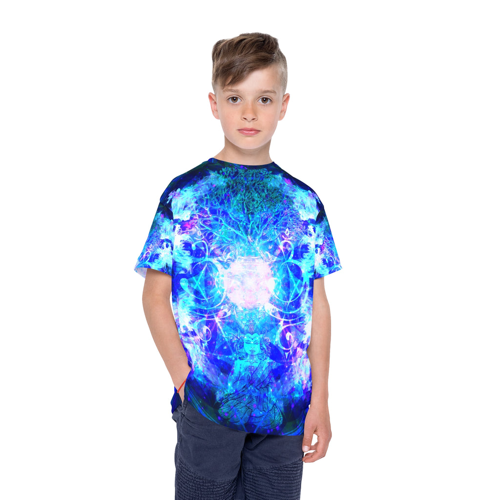 Amen Jin's Memories of Yesterday Buddha Meditations Kids Sports Jersey