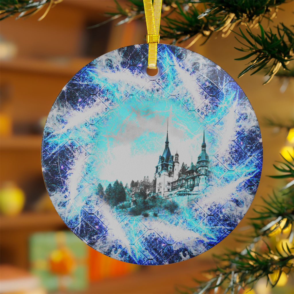 Katerina's Electric Dragon Fire Desires Dragoness Dreams Glass Ornaments