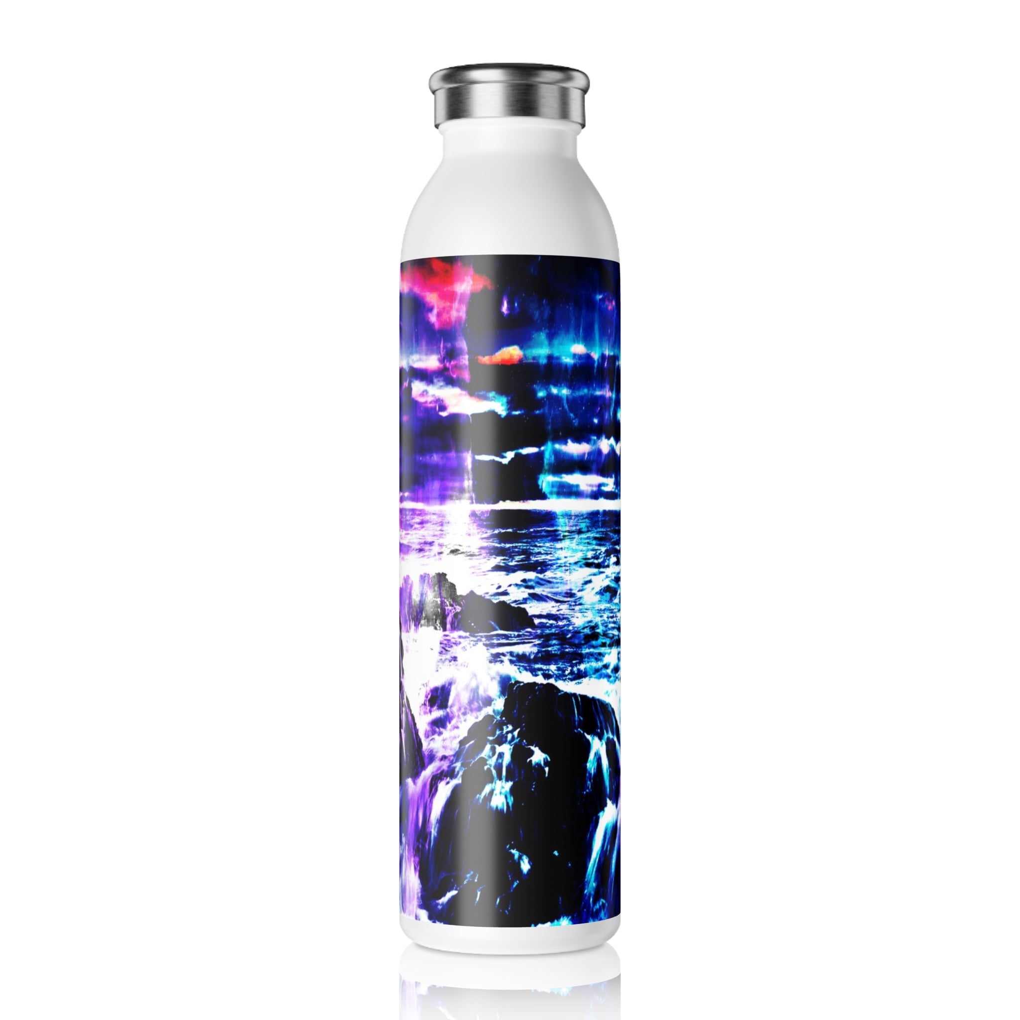 Ad Amoreum Amisi Cosmic Falls Dreams Slim Water Bottle