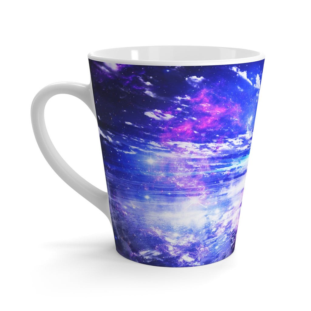 Iridescent Dancing Sea Dreams Latte Mug