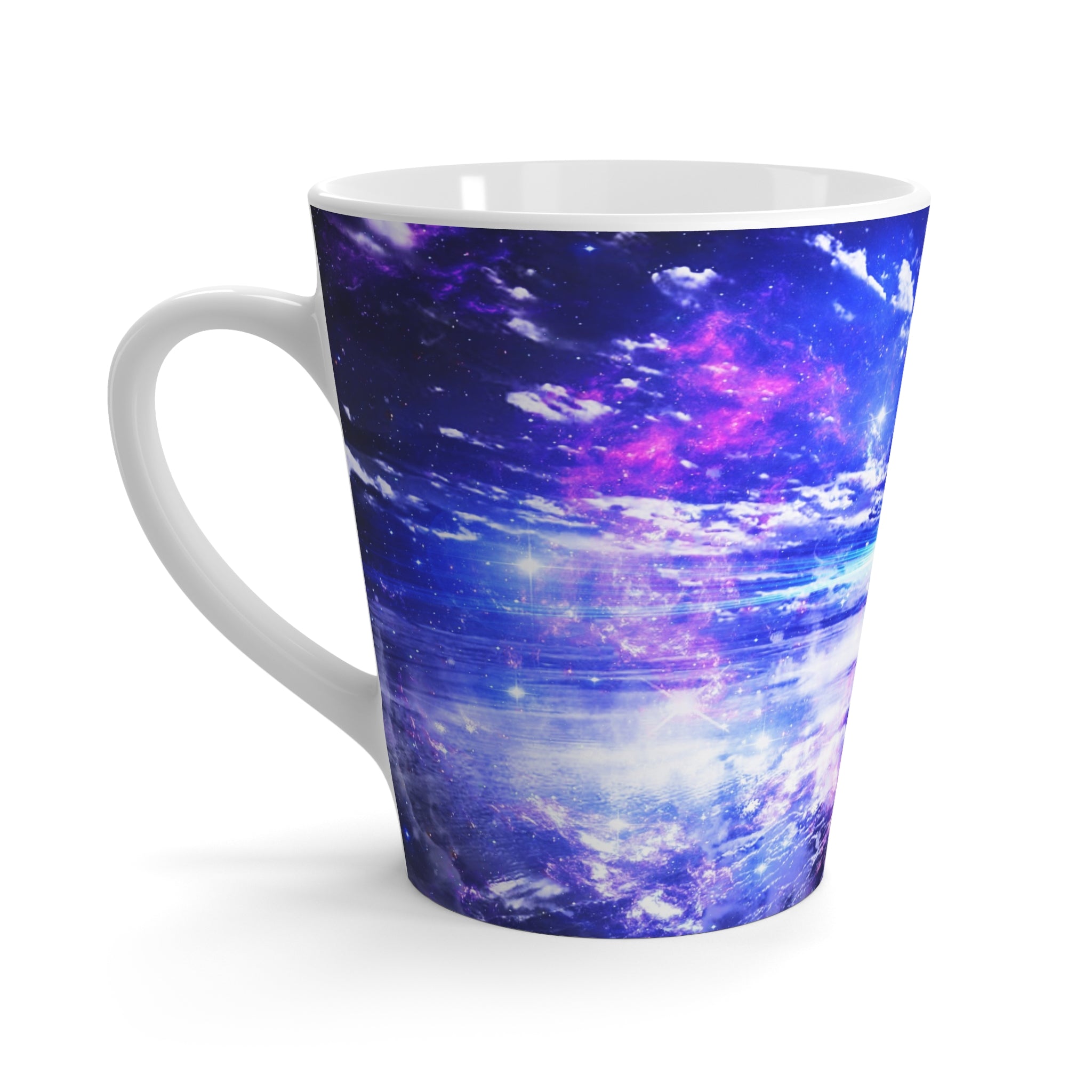 Iridescent Dancing Sea Dreams Latte Mug