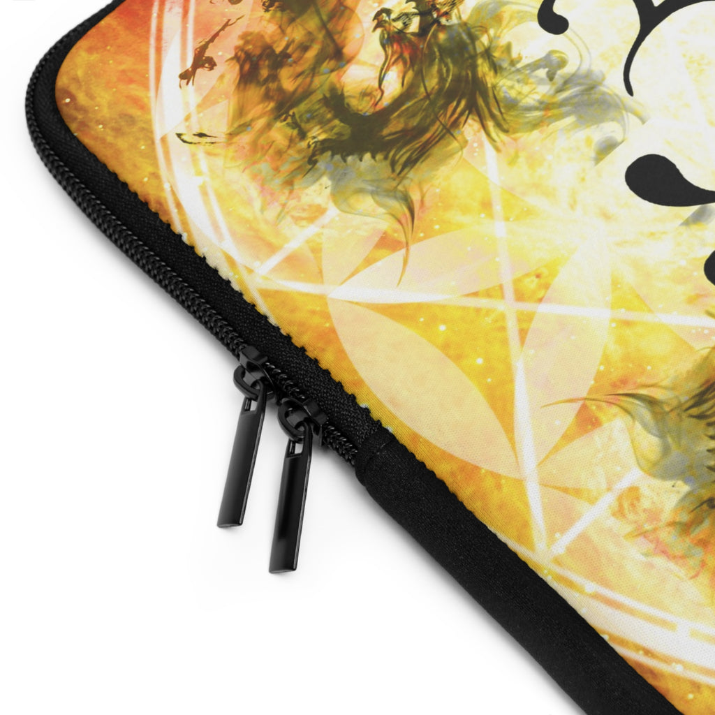 Katerina's Golden Desires Buddha Meditations Laptop Sleeve