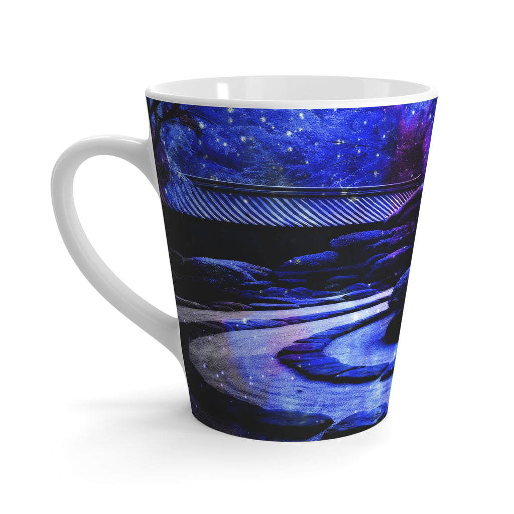 Lover's Tranquil Garden Dreams Latte Mug