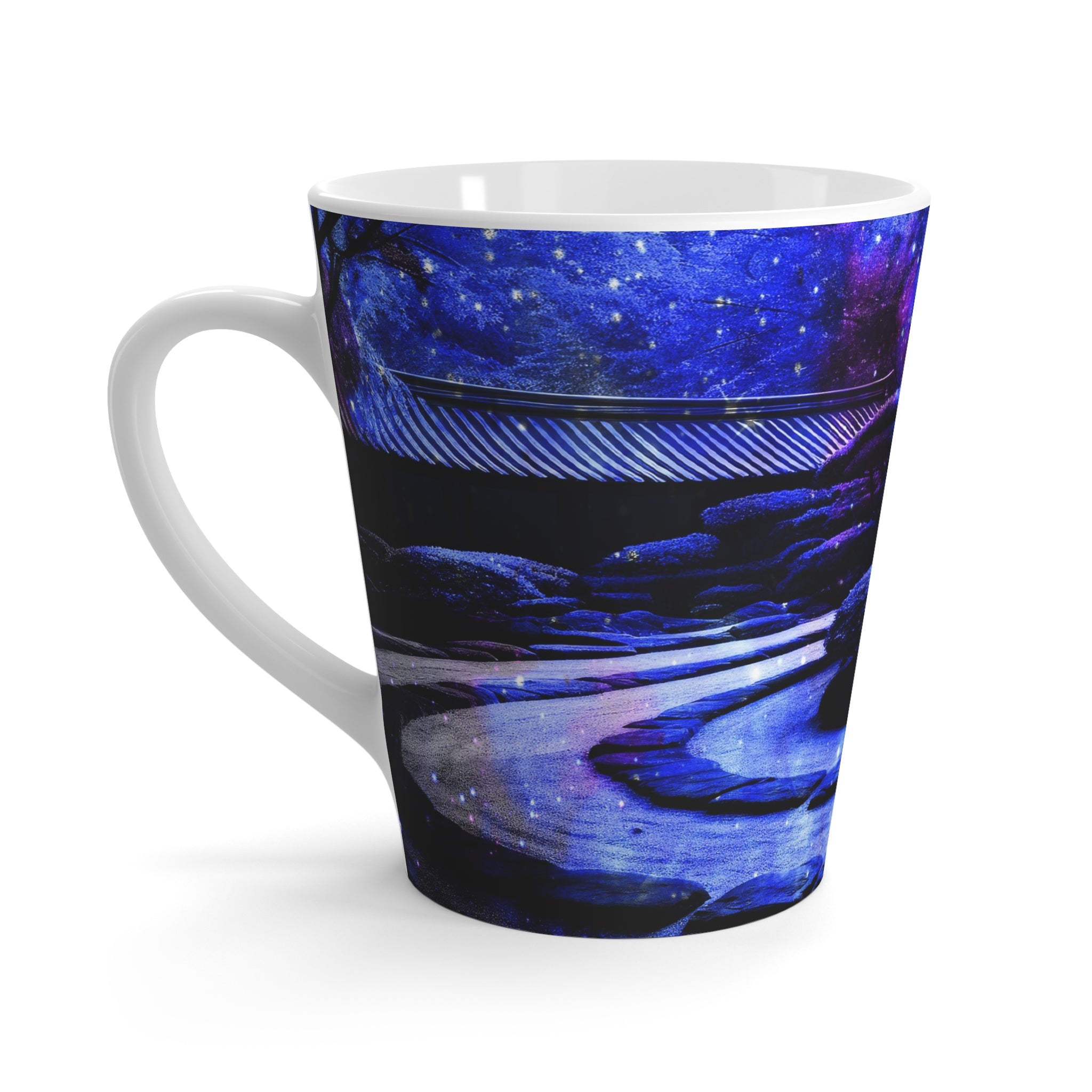 Lover's Tranquil Garden Dreams Latte Mug