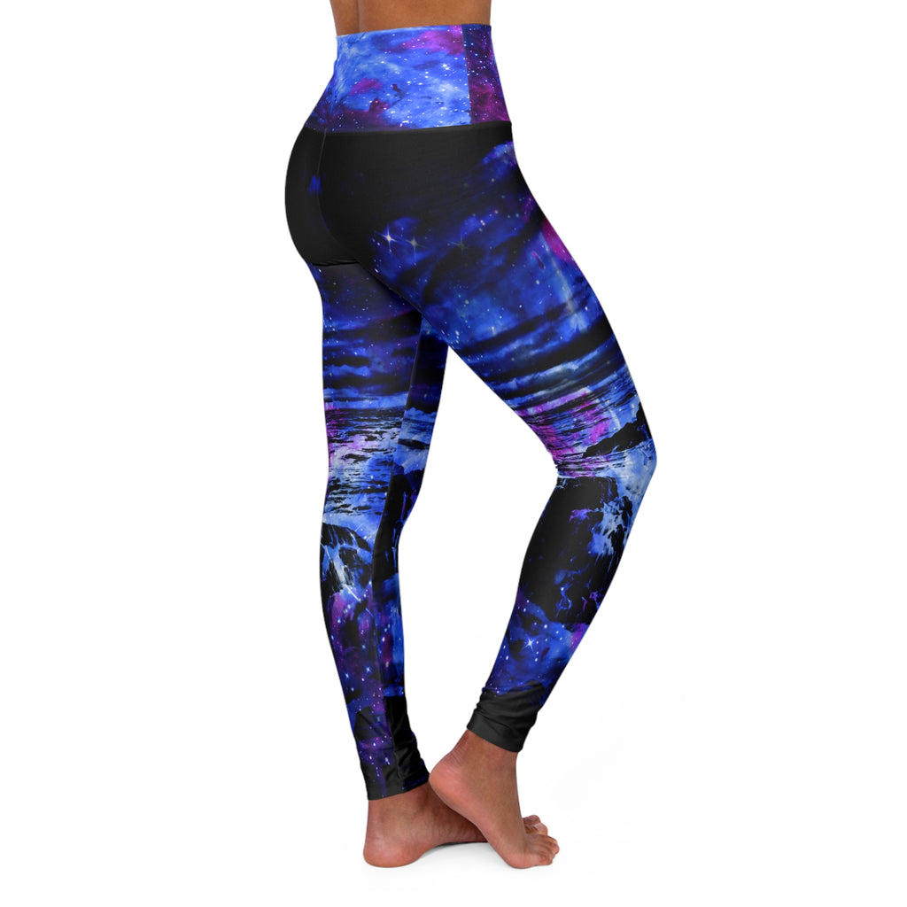 Lover's Cosmic Falls Dreams High Waisted Yoga Leggings