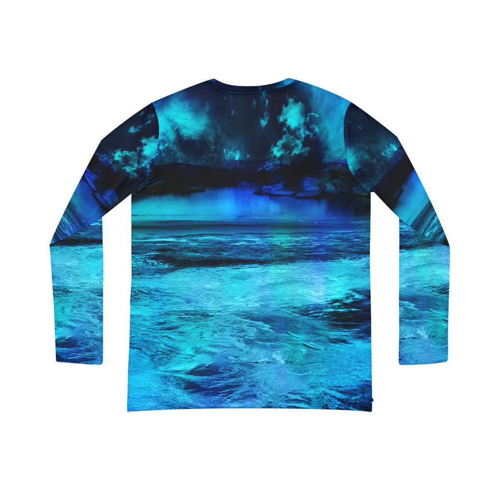 Dancing Lights Dreams Women's Long Sleeve V-Neck