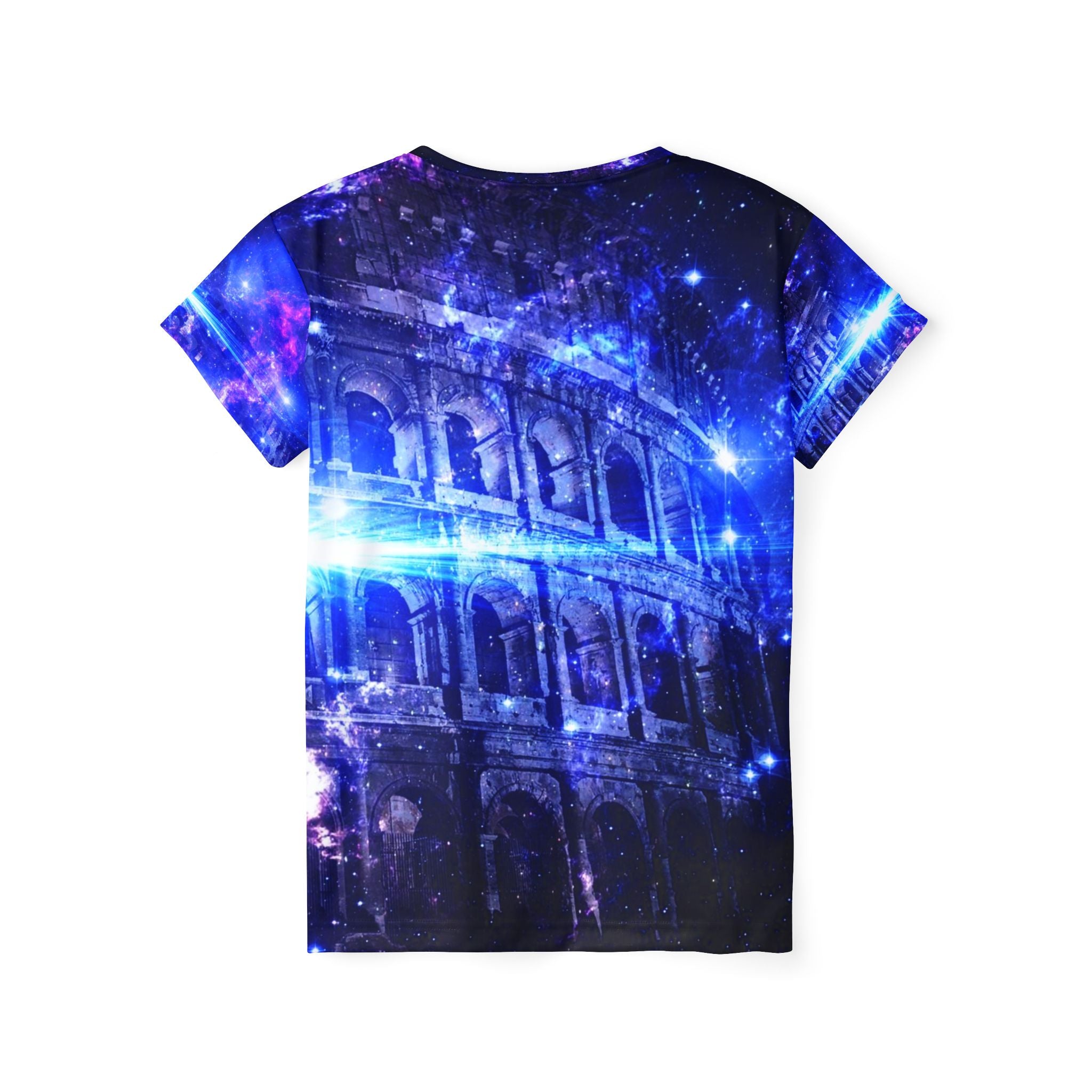 Iridescent Dreams of Roman Patterns Past Women's Sports Jersey
