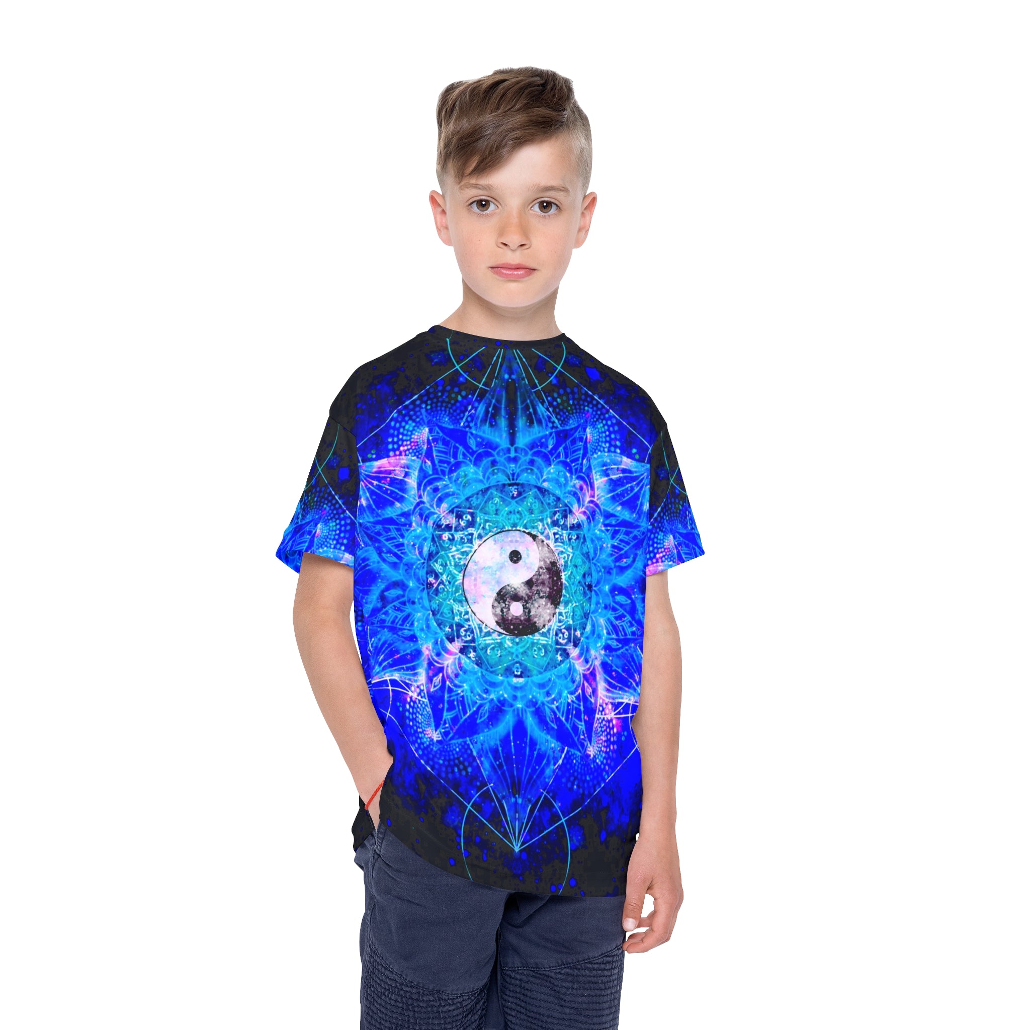 Amen Jin's Yin Yang Meditations Kids Sports Jersey