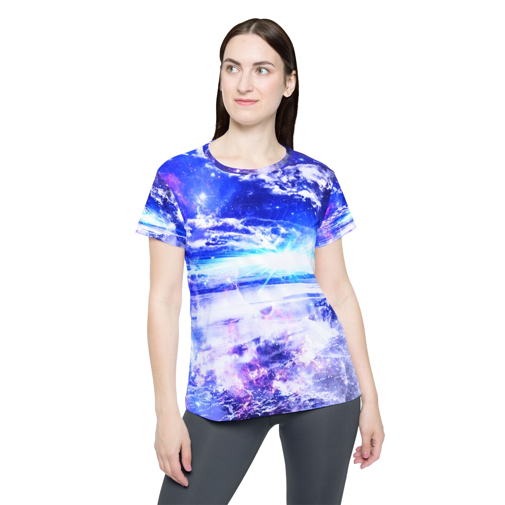 Iridescent Dancing Sea Dreams Women's Sports Jersey