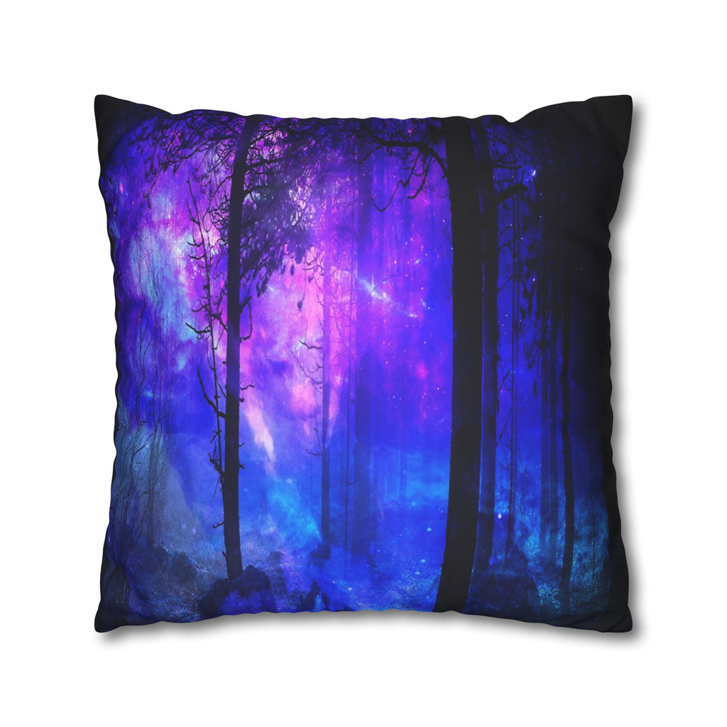 Creation's Heaven Mystic Night Dreams Faux Suede Square Pillow Case