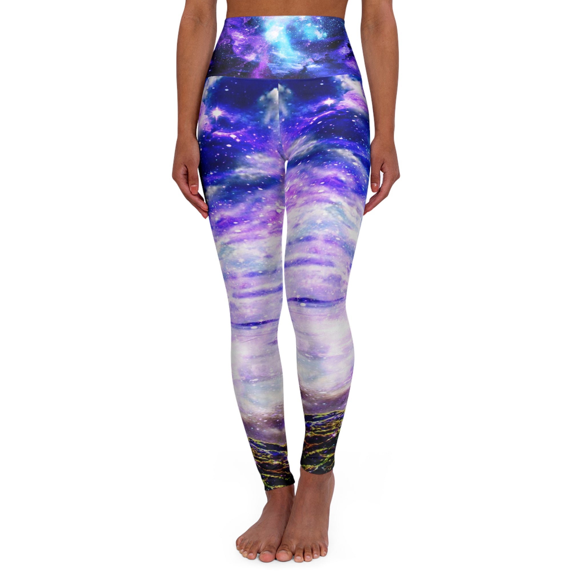 Mystic Dancing Sea Dreams High Waisted Yoga Leggings