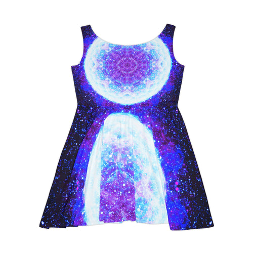 Amen Jin's as the Dark Against My Halo Desires Women's Skater Dress