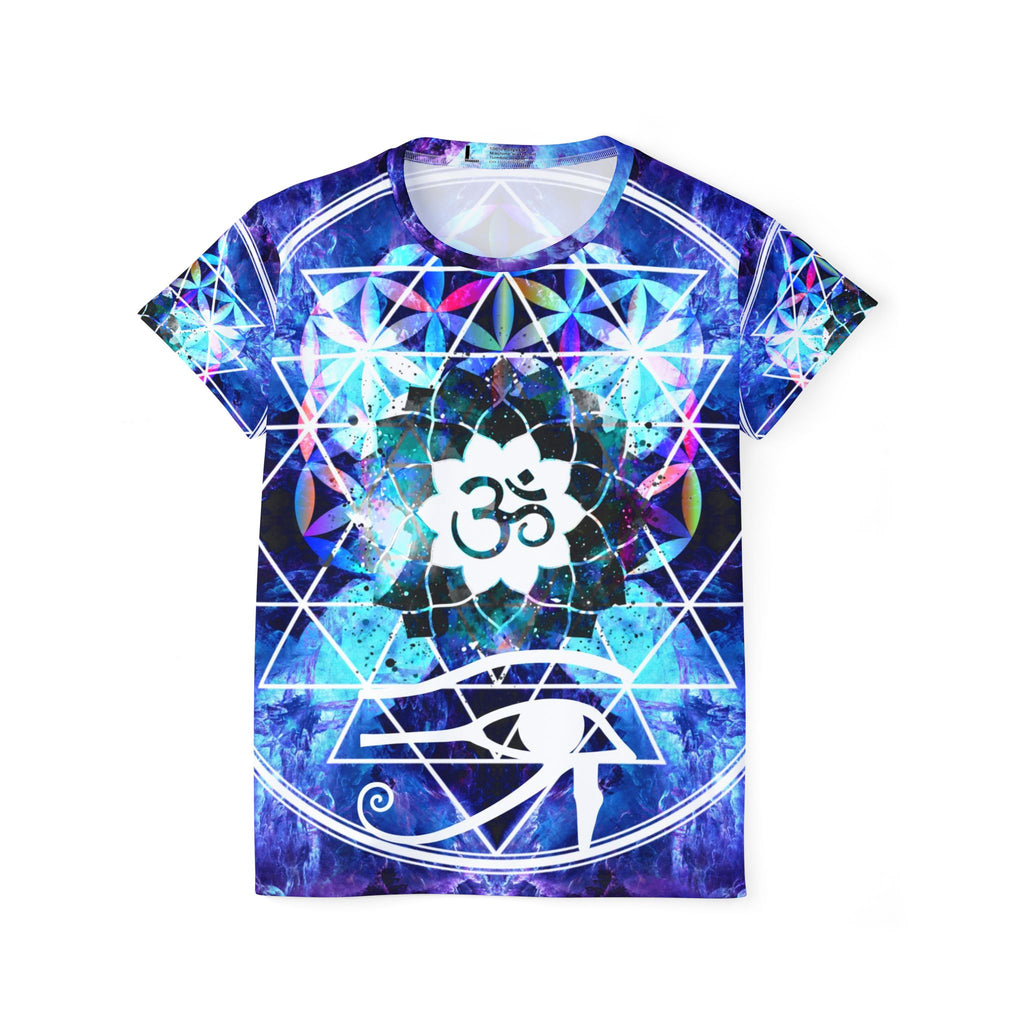 Amen Jin's Dragon's Gate Fairy Om Meditations Women's Sports Jersey