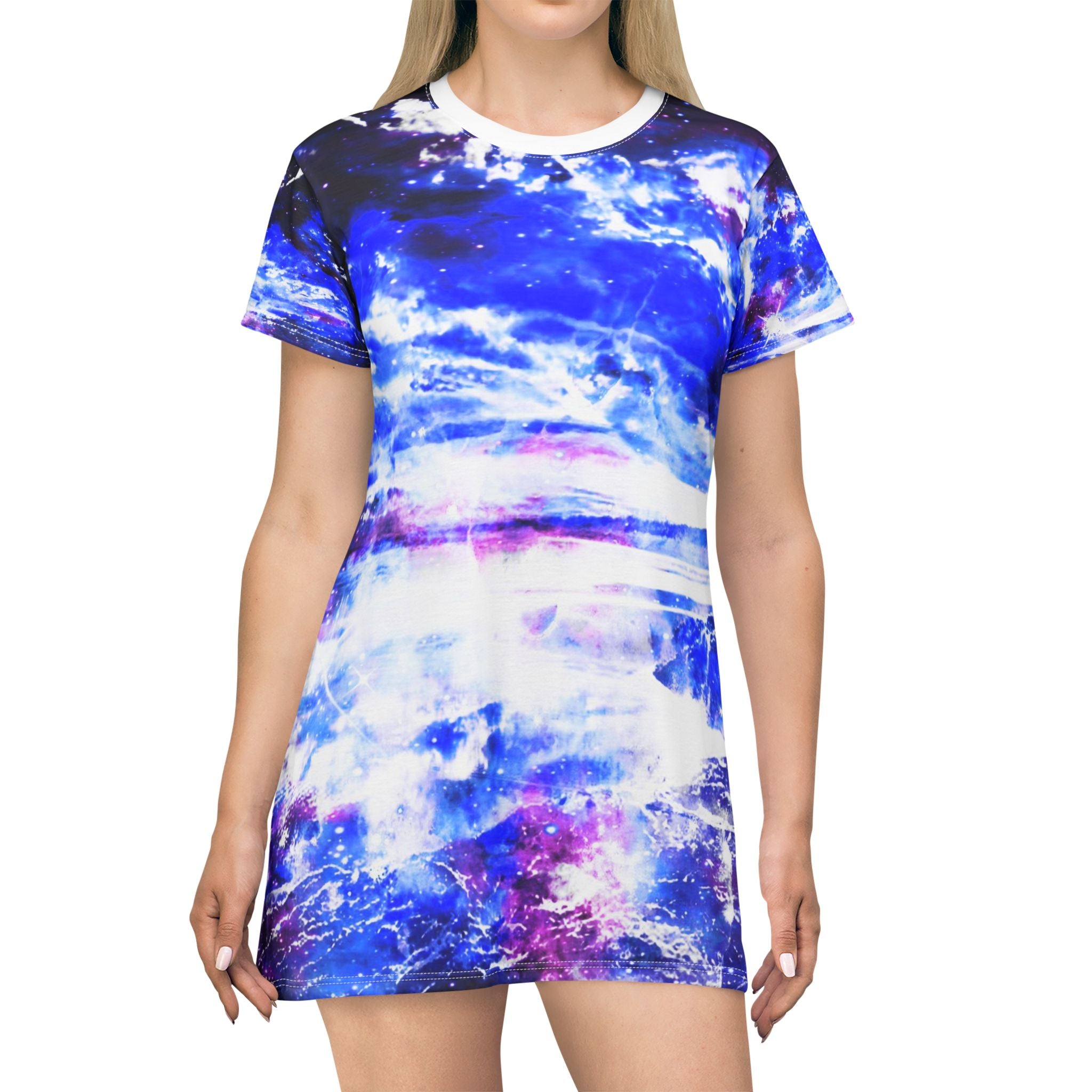 Lover's Dancing Sea Dreams T-Shirt Dress