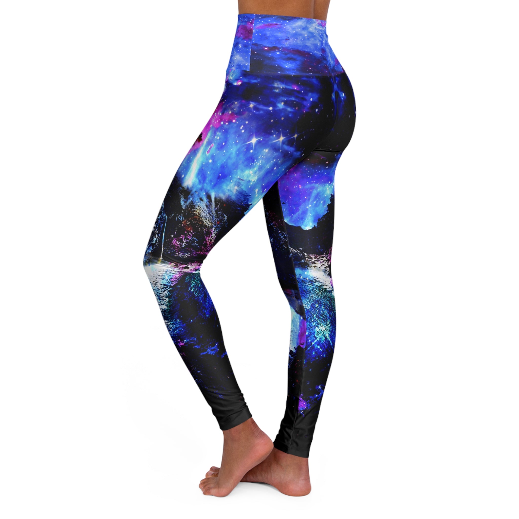 Lover's Hideaway Cove Dreams High Waisted Yoga Leggings