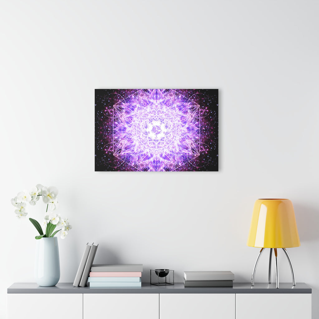 Sahasrara Meditations Acrylic Print (French Cleat Hanging)