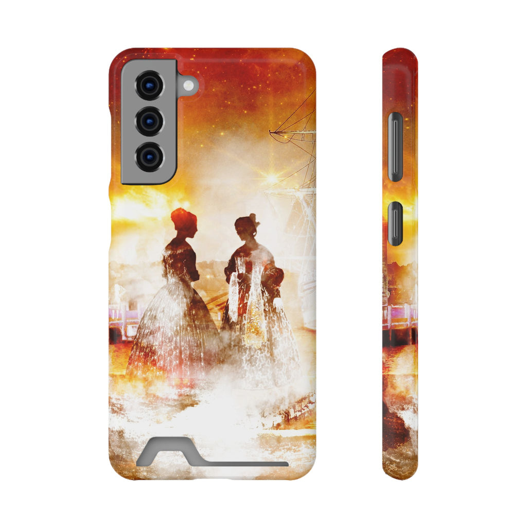 Samhain Eve Salem Harbor Dreams Phone Case With Card Holder
