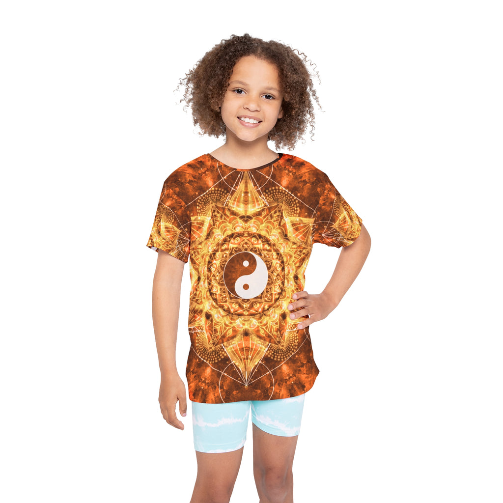 Svadisthana Desires Yin Yang Meditations Kids Sports Jersey