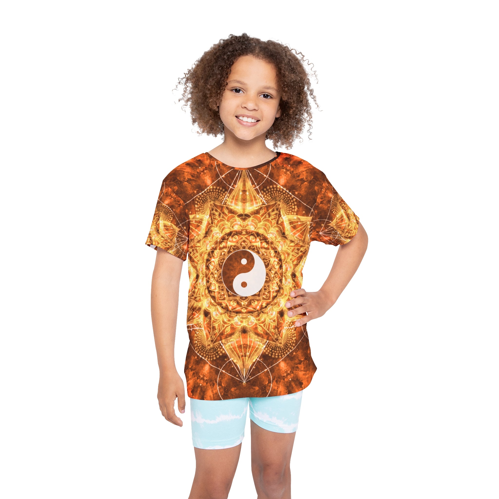Svadisthana Desires Yin Yang Meditations Kids Sports Jersey