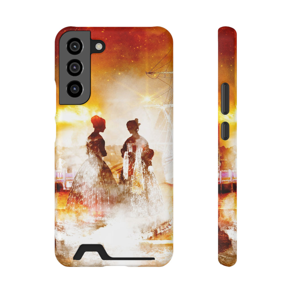 Samhain Eve Salem Harbor Dreams Phone Case With Card Holder