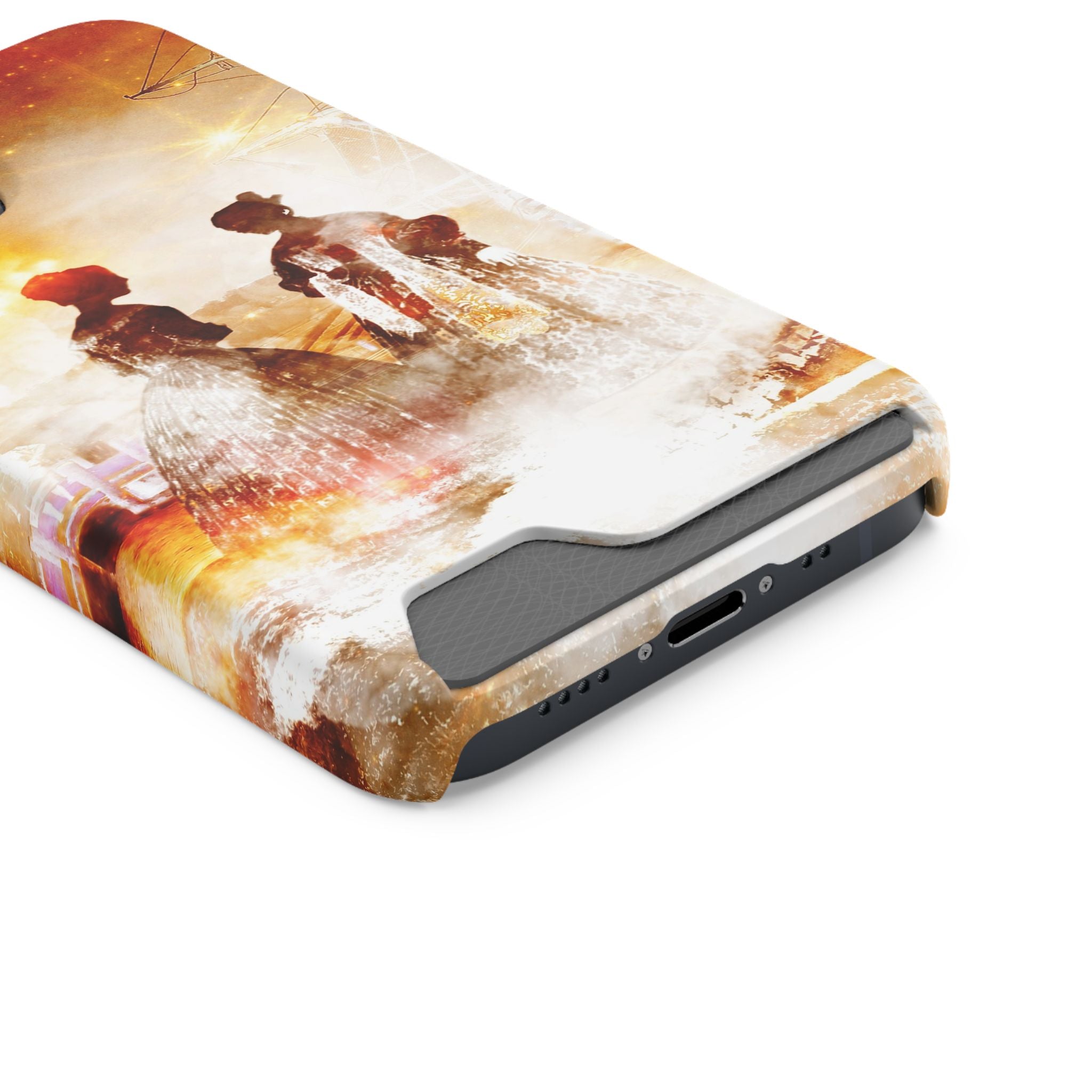Samhain Eve Salem Harbor Dreams Phone Case With Card Holder