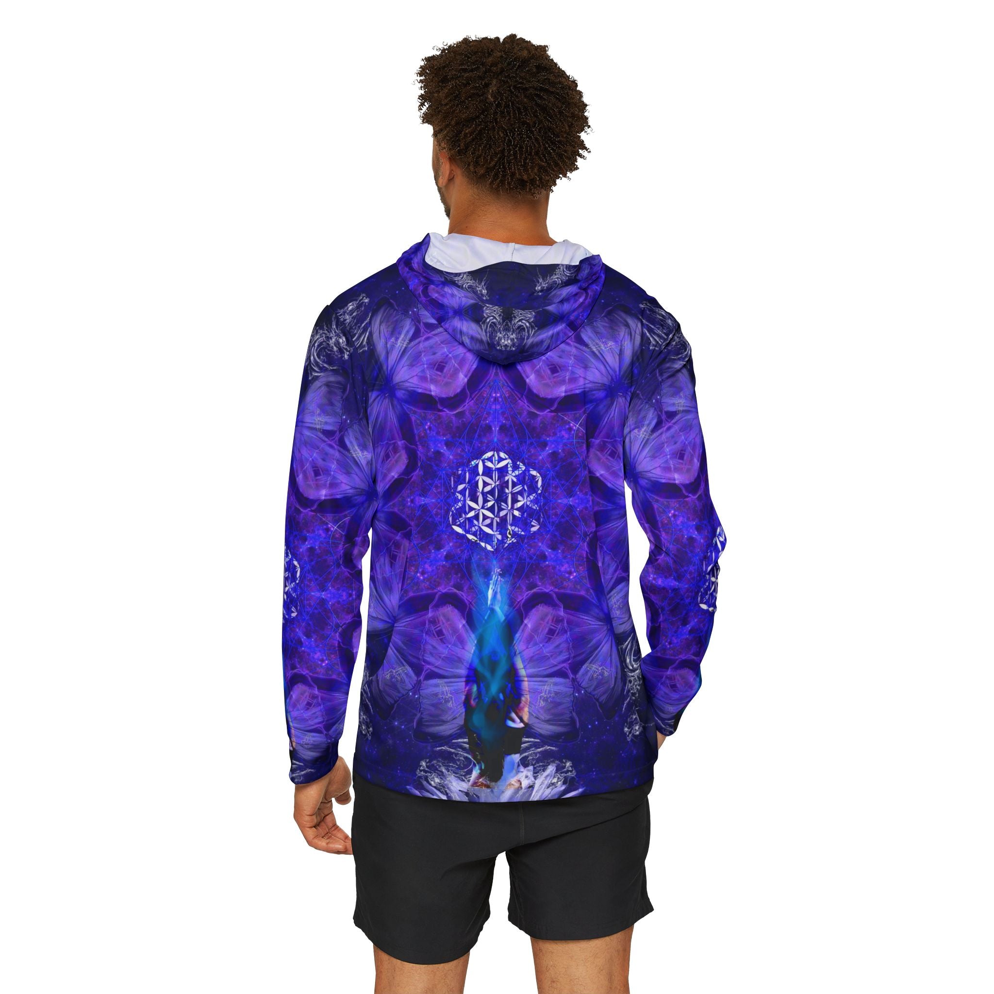 Katerina's Dragon's Eye Metamorphosis Meditations Men's Warmup Hoodie