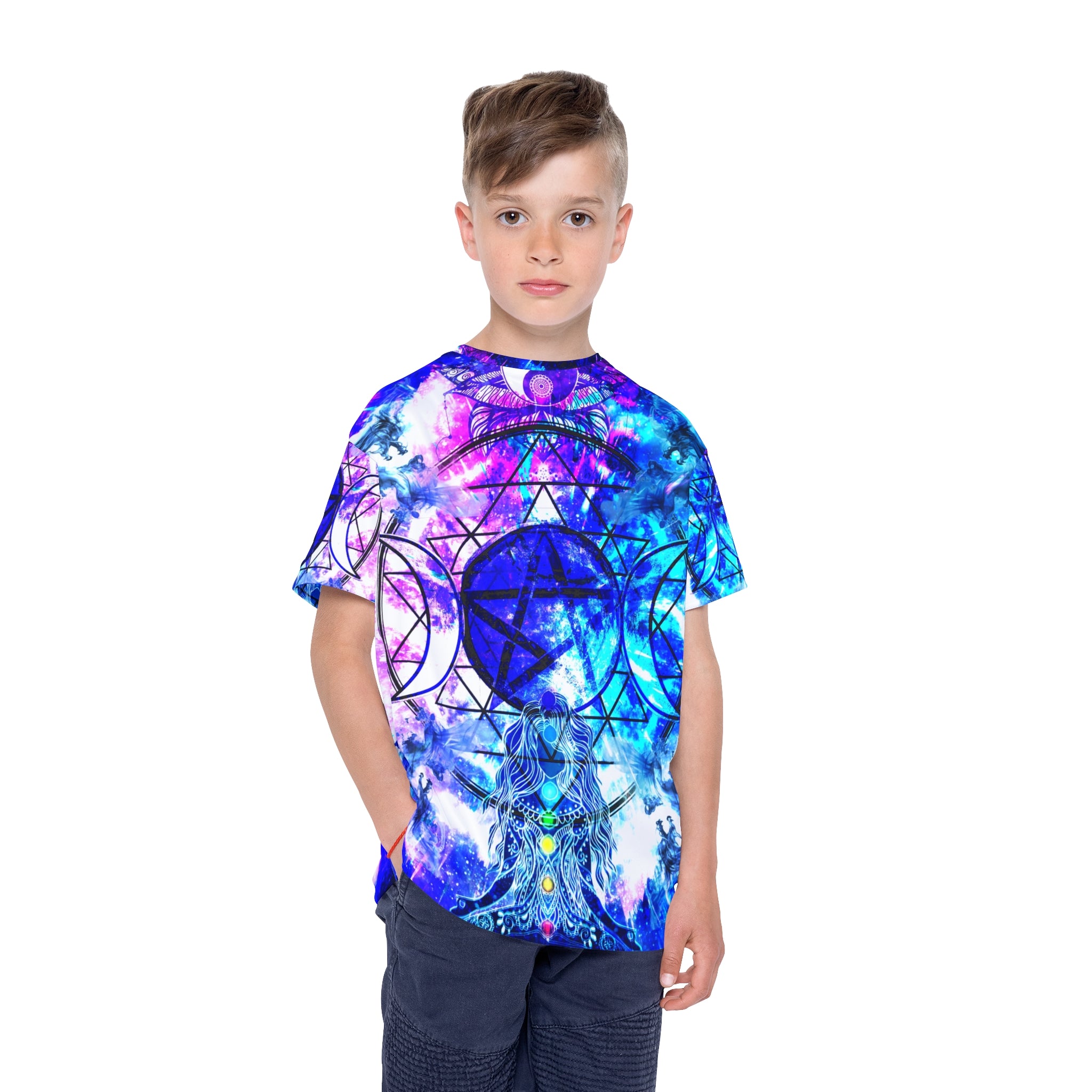 Creation's Magical Awakening Meditations Kids Sports Jersey