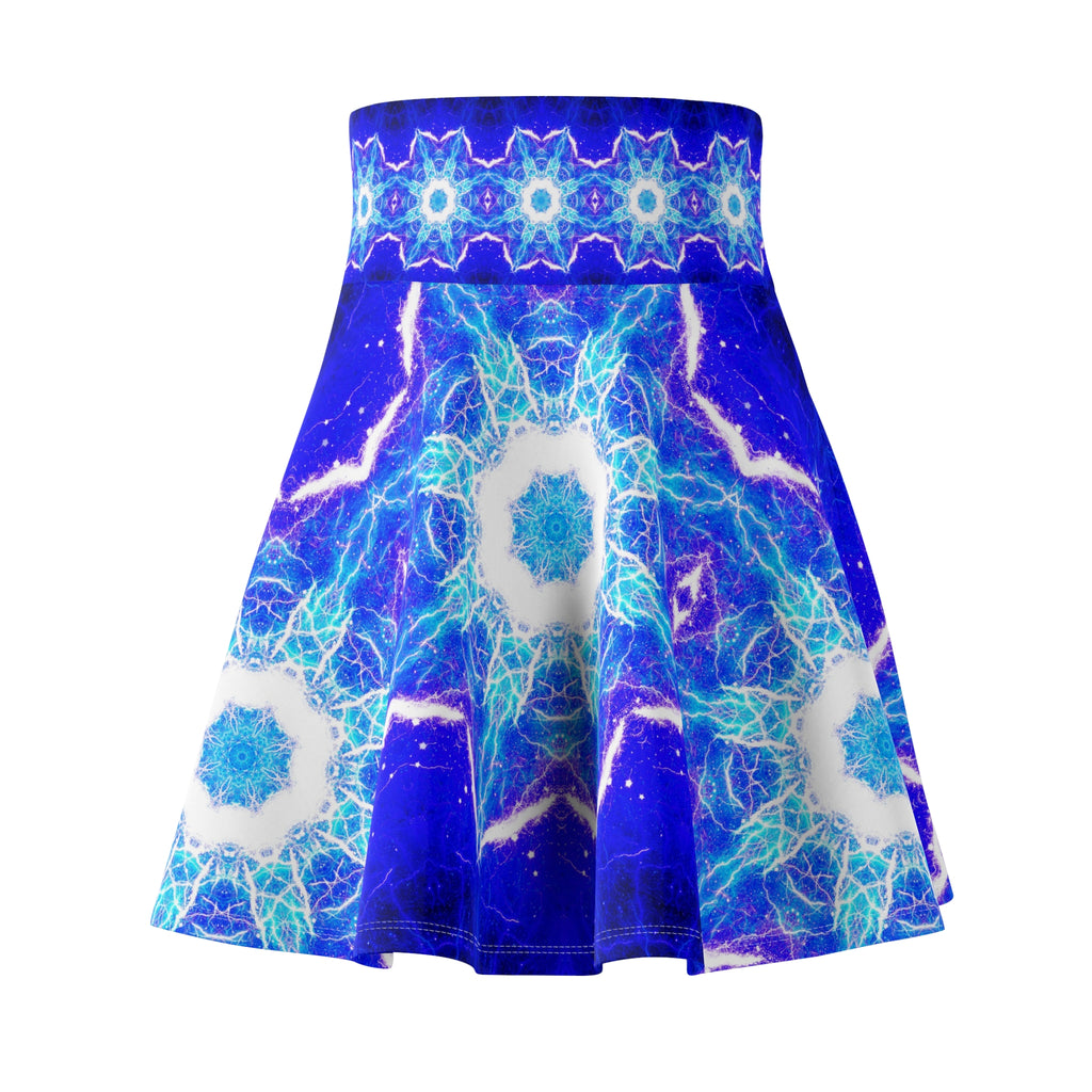 Katerina’s Mandala of Dragon Fire Desires Women's Skater Skirt