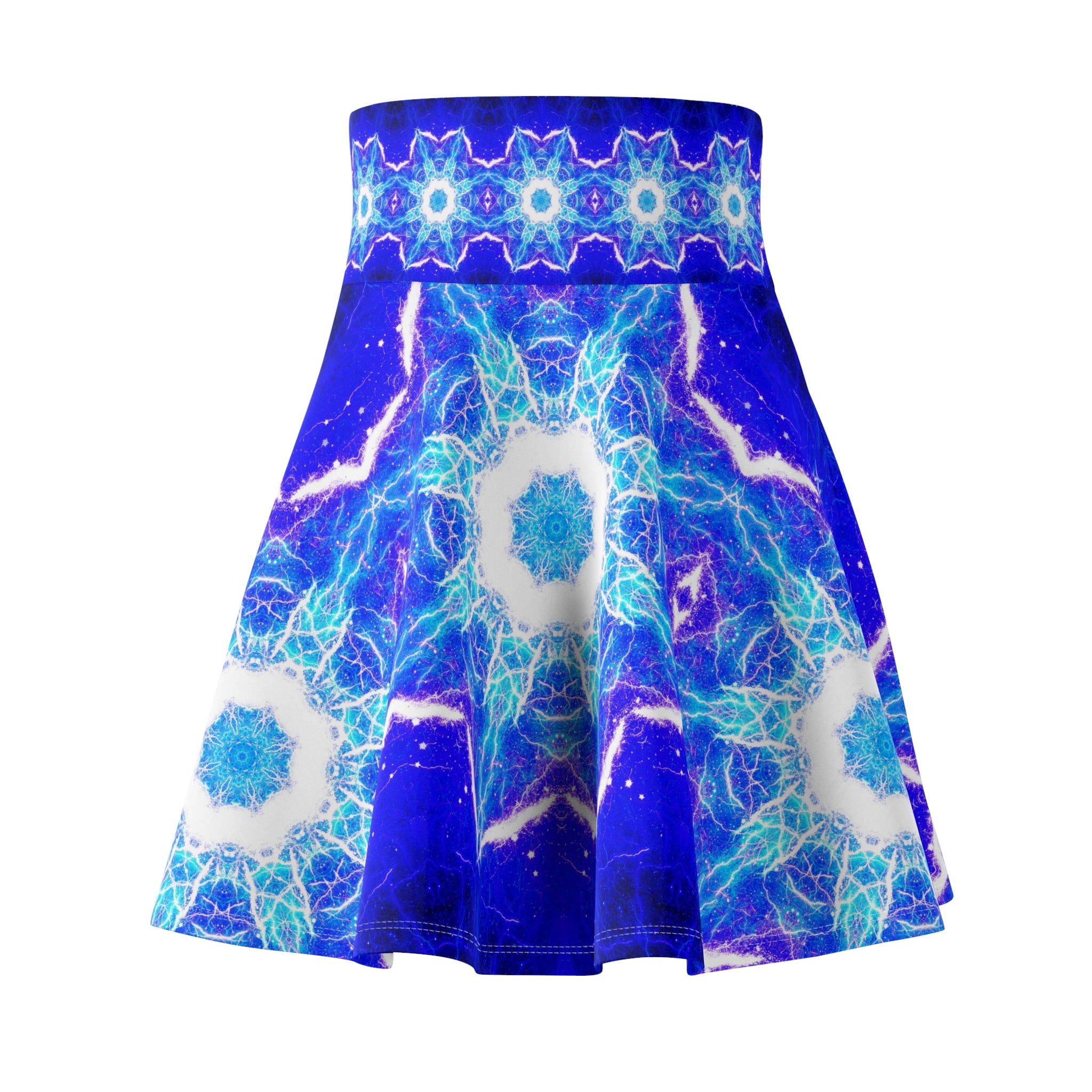 Katerina’s Mandala of Dragon Fire Desires Women's Skater Skirt