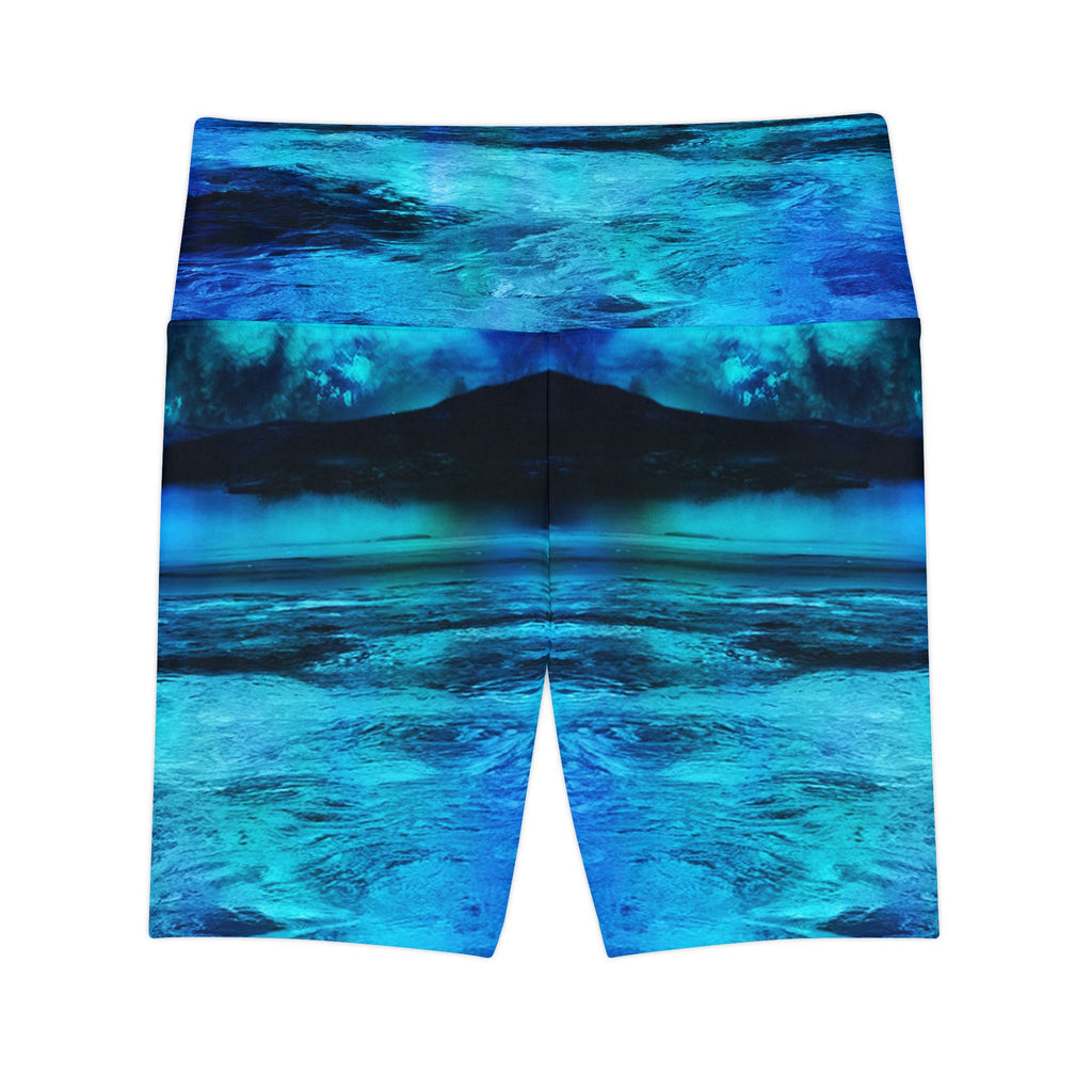 Dancing Lights Dreams Women's Workout Shorts