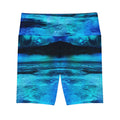 Dancing Lights Dreams Women's Workout Shorts