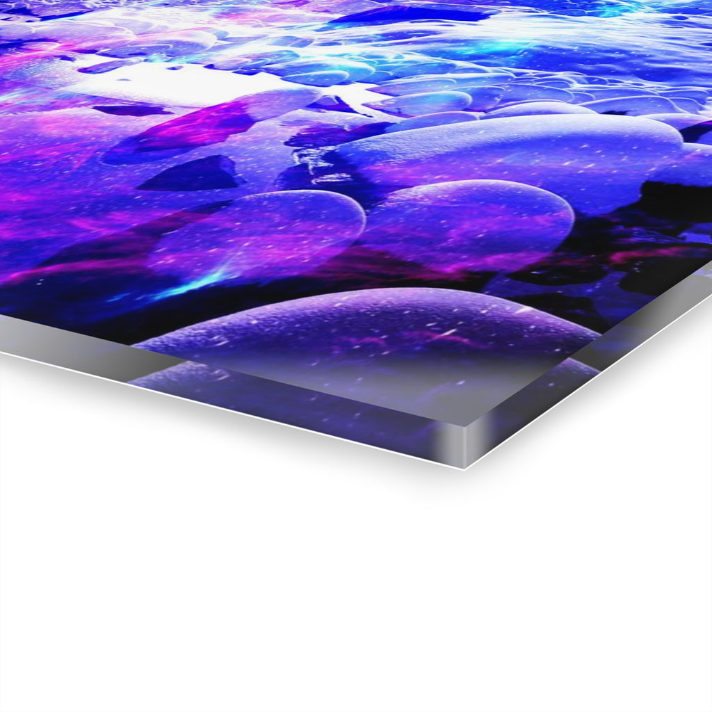 Amethyst Yule Night Dreams Acrylic Prints (French Cleat Hanging)