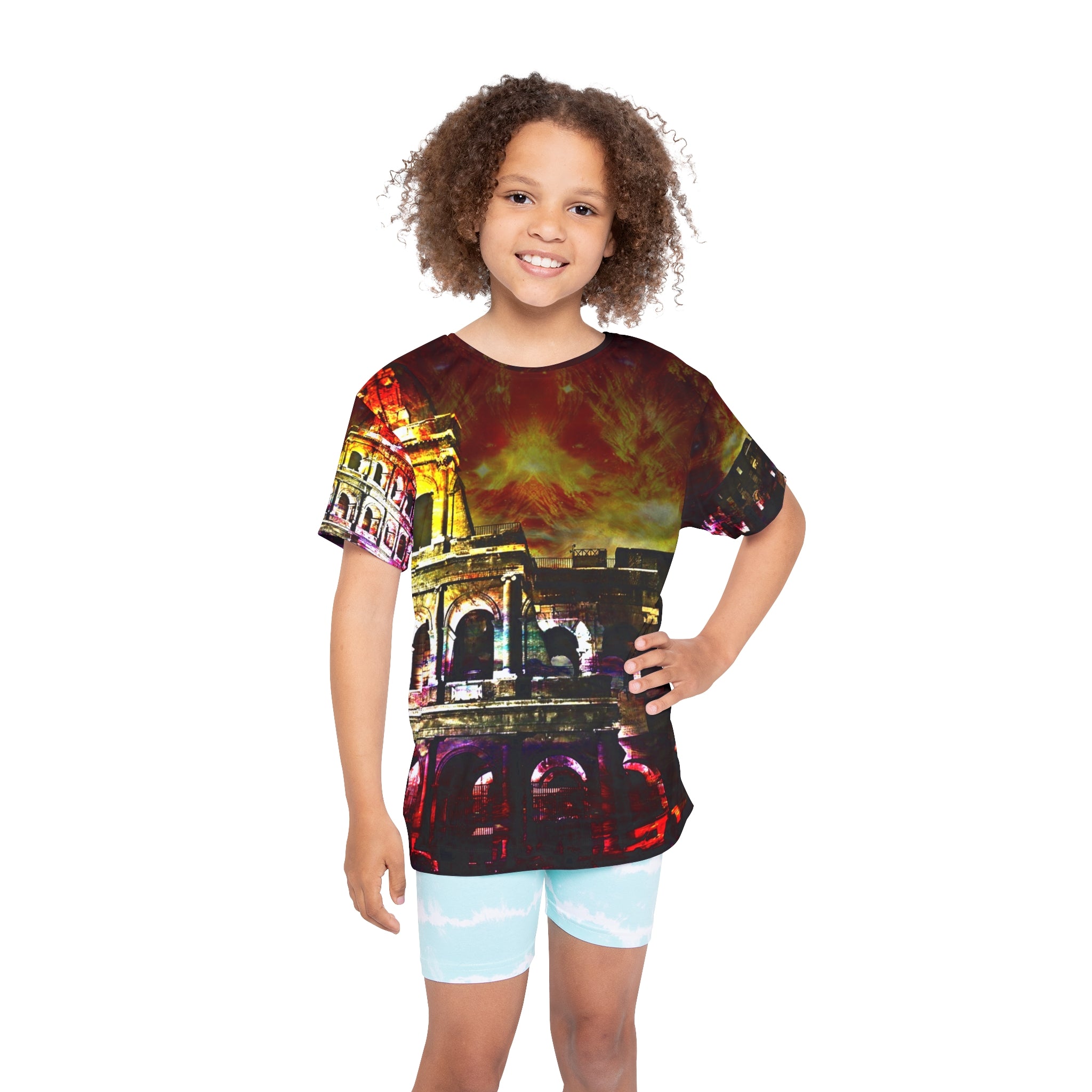 Rise Again Dreams of Roman Patterns Past Kids Sports Jersey