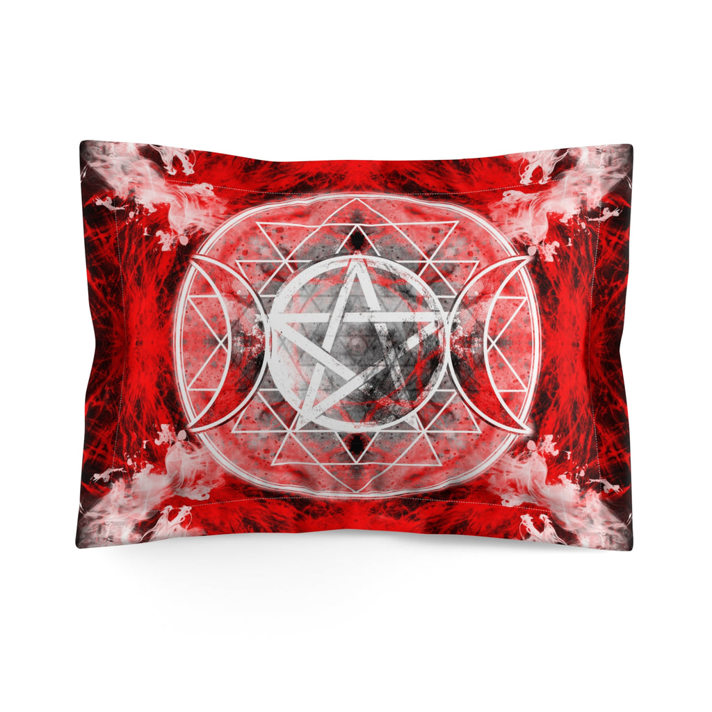 Katerina's Waiting for Hello Triple Goddess Meditations Pillow Sham