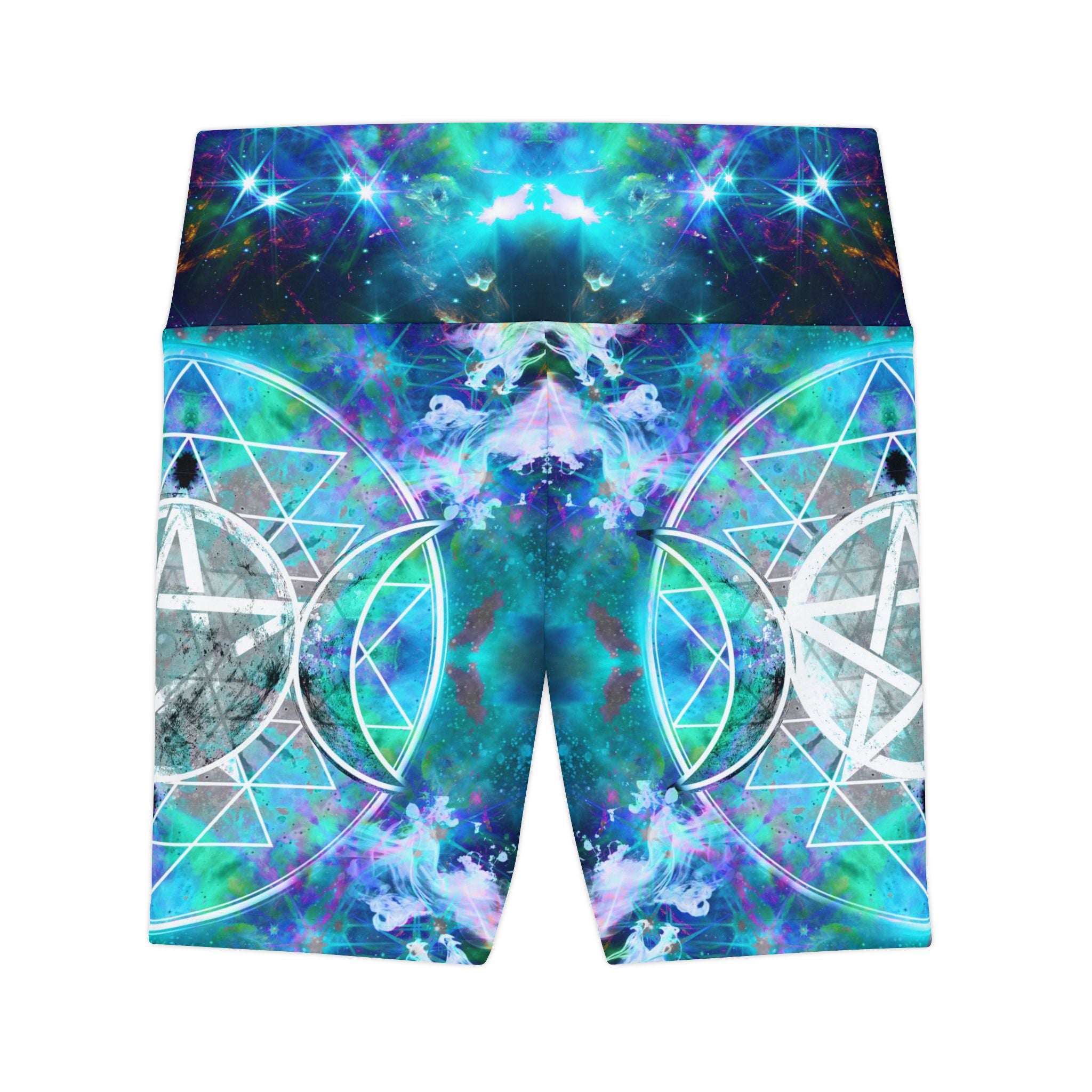 Katerina's Now and Forever Triple Goddess Meditations Women's Workout Shorts