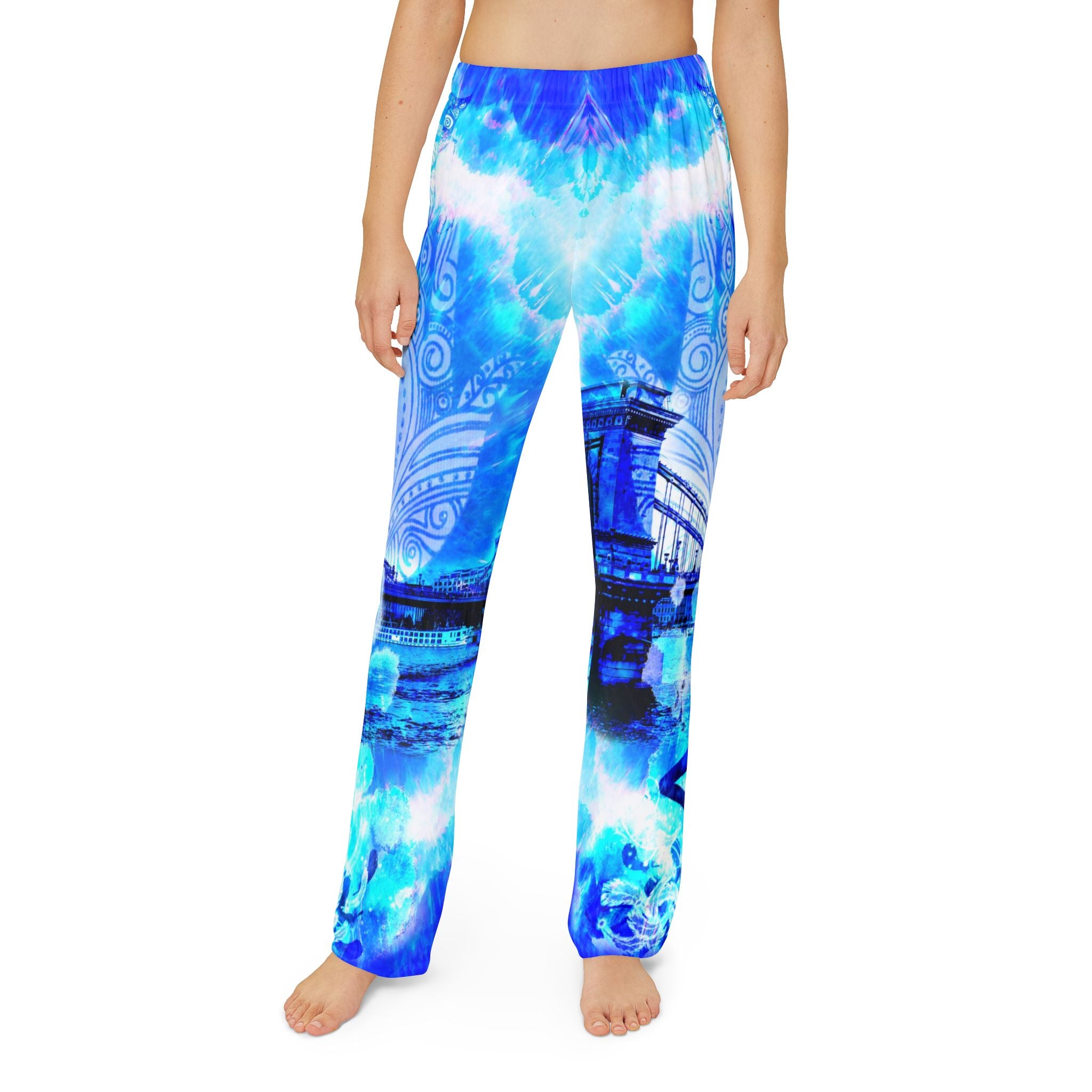 Amen Jin's Blue Sun Budapest Meditations Kids Pajama Pants