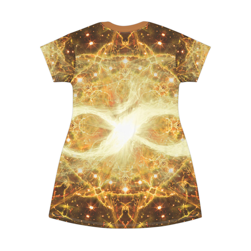 Katerina's Golden Moment Desires 2022 T-Shirt Dress
