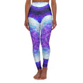Amen Jin's as the Dark Against my Halo Desires High Waisted Yoga Leggings