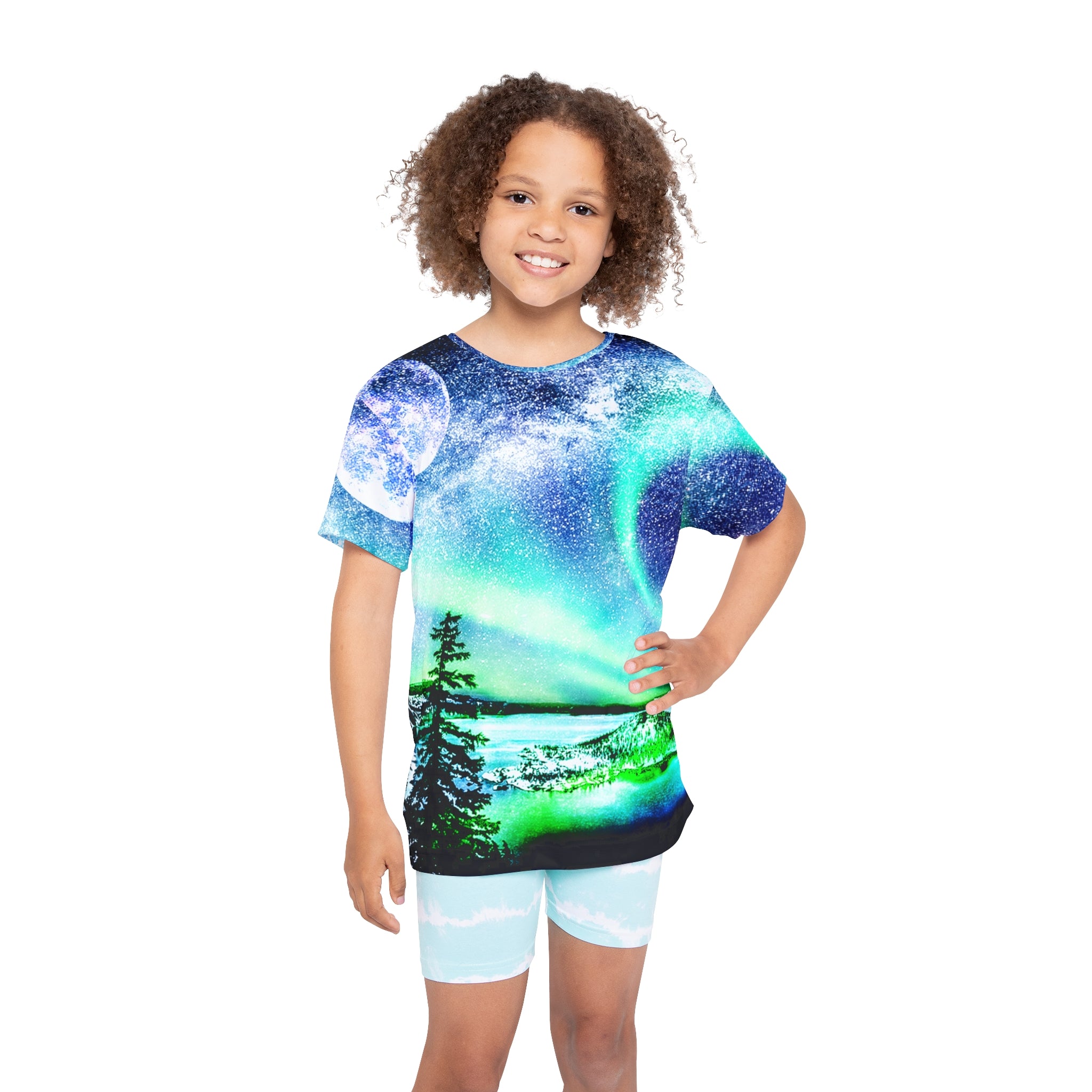 Katerina's Noel Yule Night Dreams Kids Sports Jersey