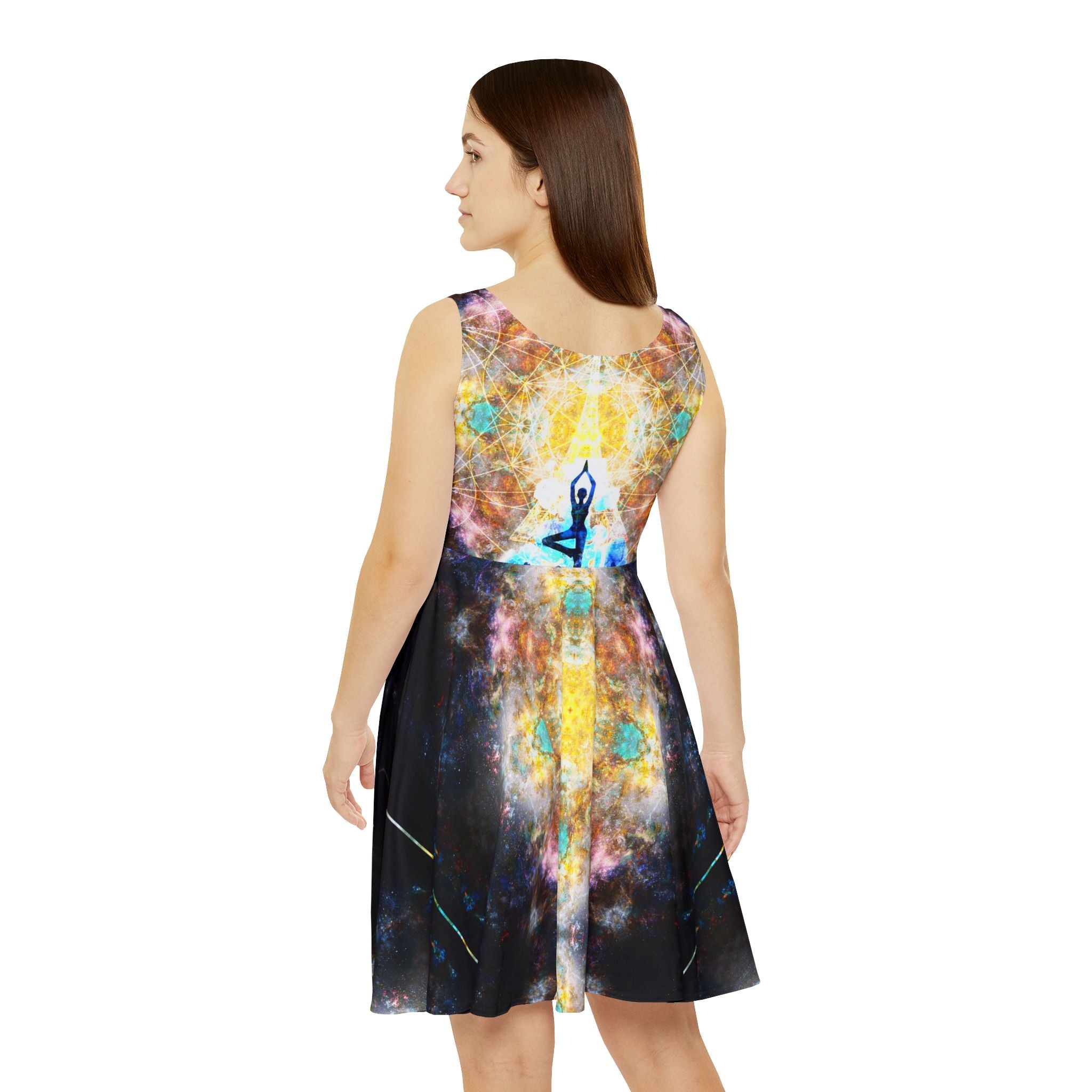 Amen Jin's Katerina's Desires to Breathe Again Parisian Meditations Women's Skater Dress