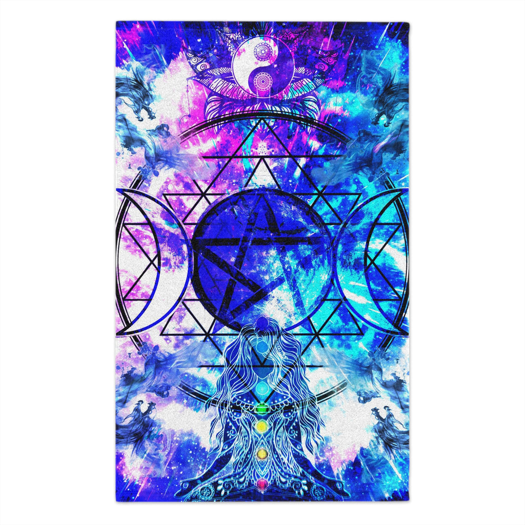 Creation's Magical Awakening Desires Meditations Rally Towel, 11x18