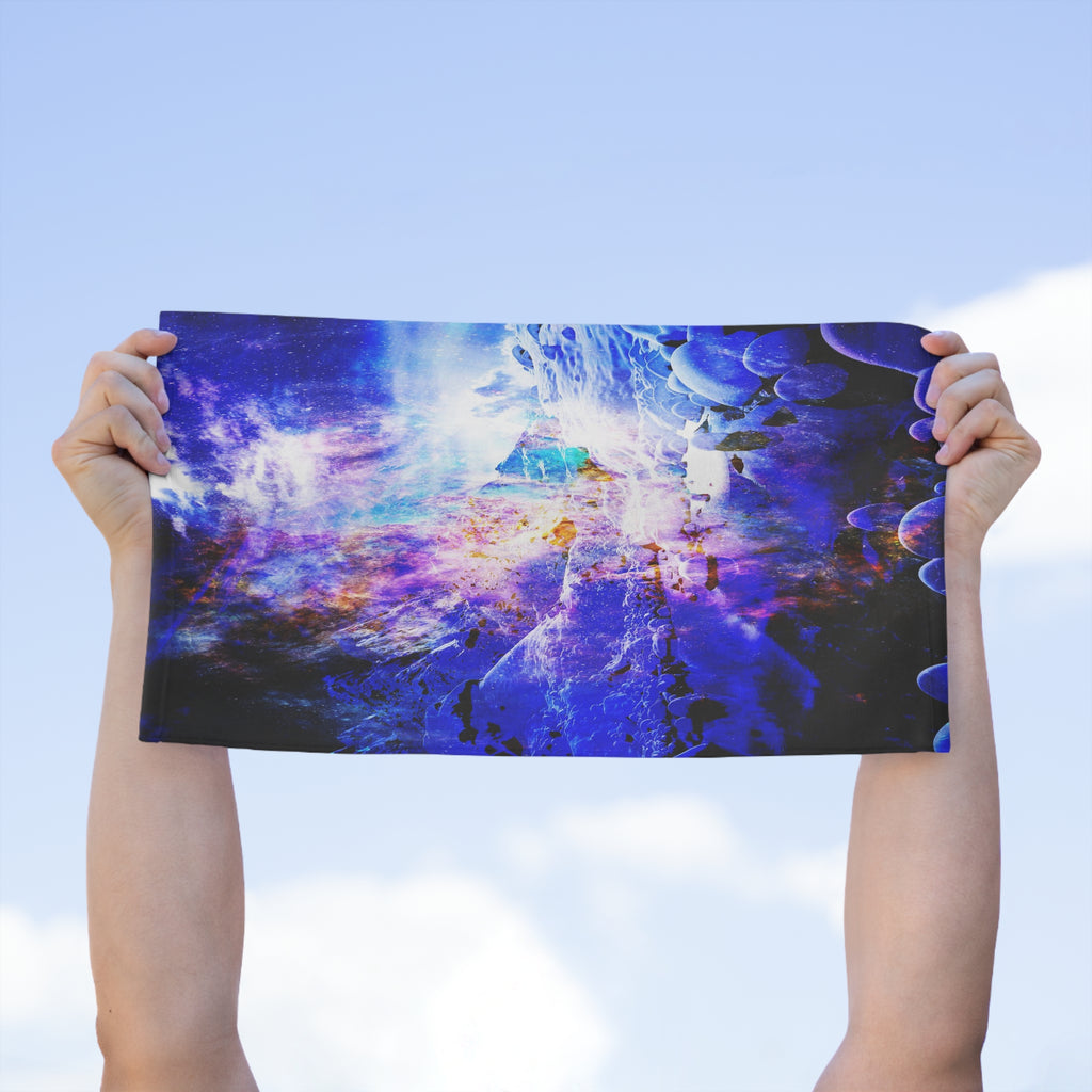 Breathe Again Yule Night Dreams Rally Towel, 11x18
