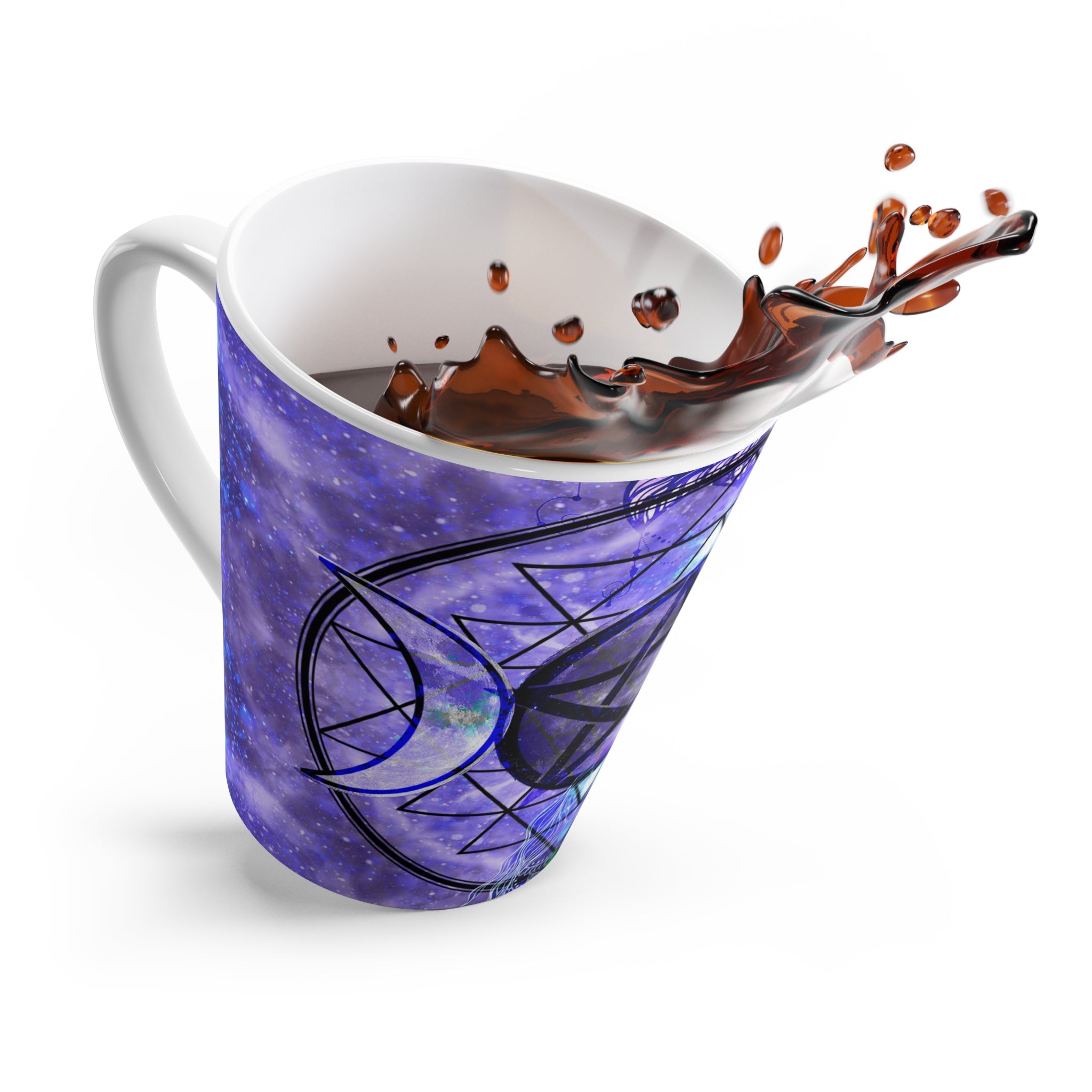 Katerina's Magickal Awakening Meditations Latte Mug