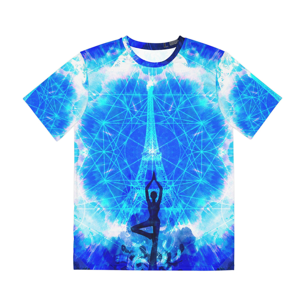 Amen Jin's Blue Sun Parisian Meditations Men's Polyester Tee