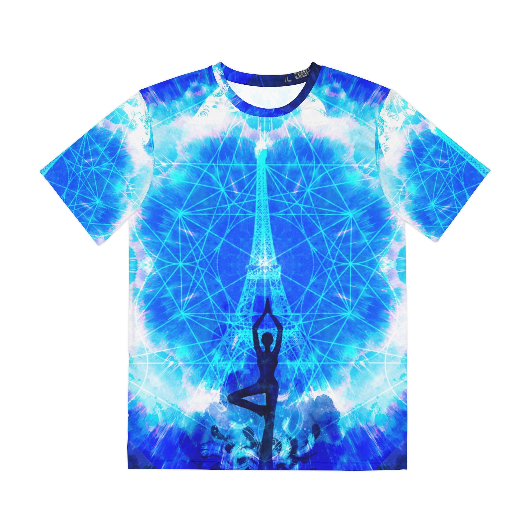Amen Jin's Blue Sun Parisian Meditations Men's Polyester Tee