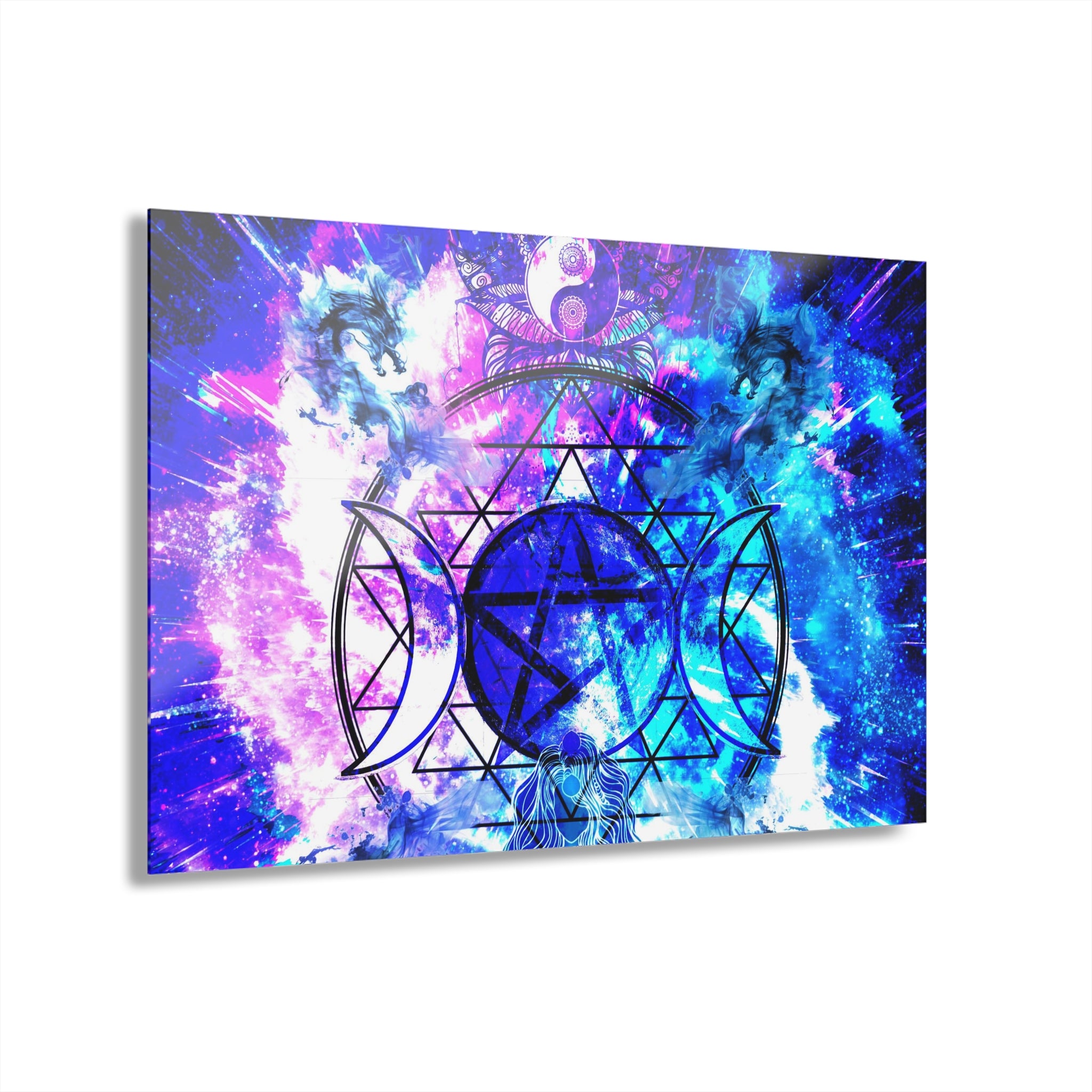 Creation's Desires Magickal Awakening Meditations (French Cleat Hanging)
