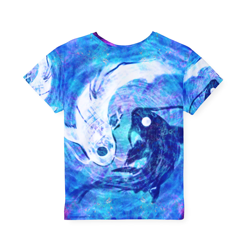 Amen Jin's Lotus Desires Koi Dreams Kids Sports Jersey