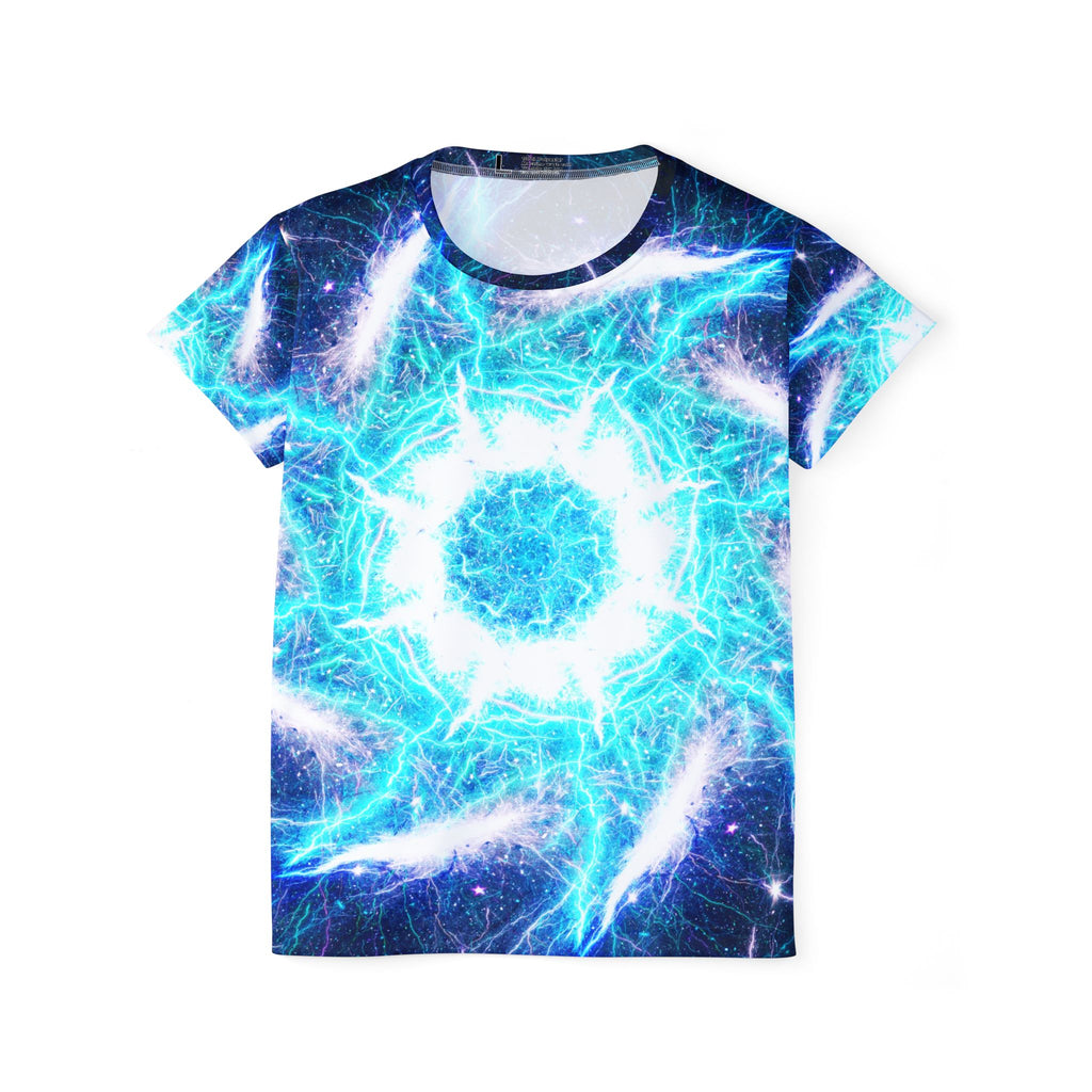 Katerina's Mandala of Electric Dragon Fire Desires Women's Sports Jersey